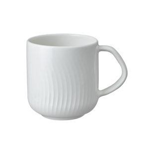DENBY Porcelain Arc White Large Mug