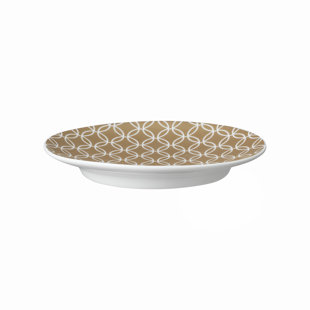 DENBY Porcelain Modern Deco Small Plate Gold