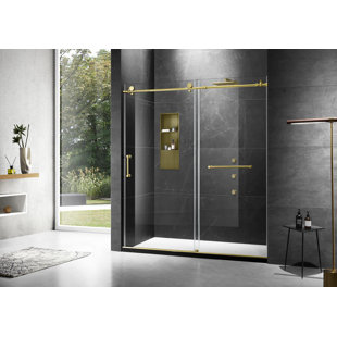MoSweet Elegant 68'' - 72'' , 76'' Frameless Shower Door
