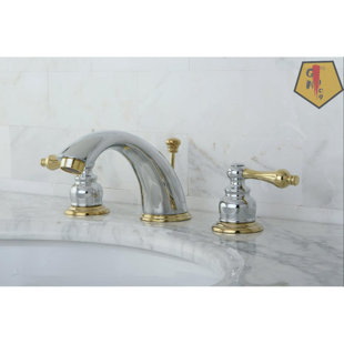 GN109 Widespread Bathroom Faucet with Drain Assembly