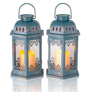 STEADY DOGGIE 17.636'' Solar Powered Outdoor Lantern