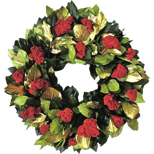 DRIED FLOWERS AND WREATHS LLC Preserved 22'' Wreath