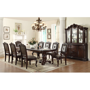 SAFLON 10 - Piece Extendable Dining Set