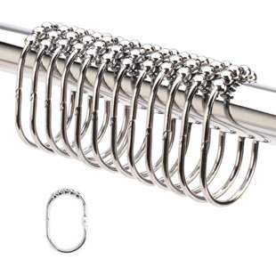 2LB DEPOT Shower Curtain Hooks