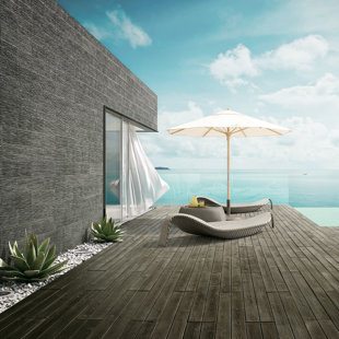 MALAKAN INC 11" x 6" Cement Stone Look Wall Tile