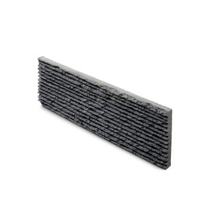 MALAKAN INC. 20" x 6" Cement Stone Look Wall Tile