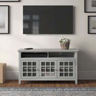 39F INC Anny Aliannie Solid Wood TV Stand for TVs up to 55"