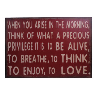 ATTRACTION DESIGN HOME Handmade Wall Decor on Wood