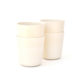 EKOBO Gusto 12oz. Bamboo Drinking Glass Set (Set of 4)