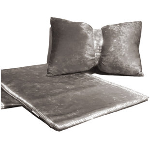 CANORA GREY Rumbaugh 3 Piece 100% Polyester Bed Runner Set