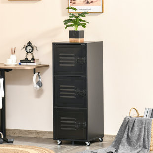 INBOX ZERO 3 -Door 3 -Shelf Storage Cabinet