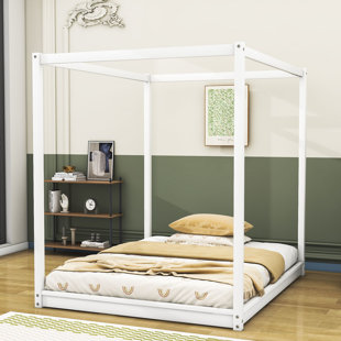 MILLWOOD PINES Sirard Wood Platform Bed with Slats