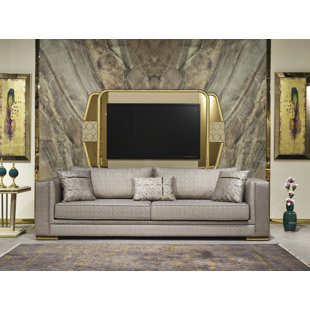 ESEENE LLC Napolyan 90'' Upholstered Sofa