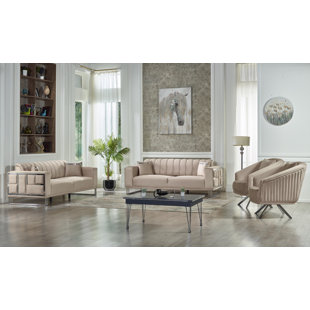 ESEENE LLC Puzzile 4 - Piece Living Room Set