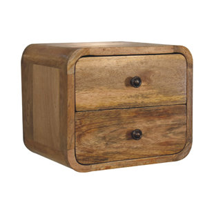 MILLWOOD PINES Dakori Solid Wood Nightstand