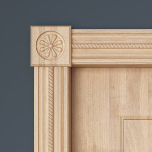 ORNAMENTAL MOULDINGS 3'' H x 84'' W x 0.5'' D Wood Casing