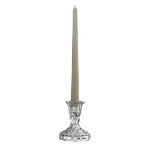 BELLEEK GROUP 6.6'' H Crystal Tabletop Candlestick (Set of 2)