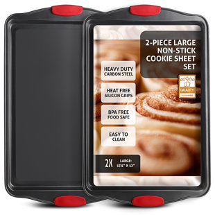 Joytable Non-Stick Carbon Steel Baking Sheet (Set of 2)