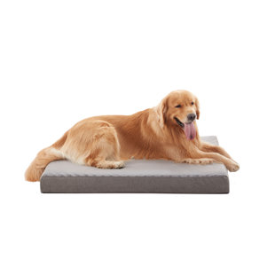 TUCKER MURPHY PET™ Orthopedic Memory Foam Large Dog Bed, Cooling XL Dog Beds Waterproof Pet Beds For Crate With Removable Washable Cover