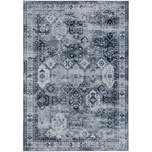 DECOMALL BAOLA Traditional Area Rugs Gray