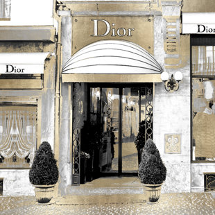 WALL ART PRODUCTION NETWORK Fashion Boutique III by Madeline Blake - Wrapped Canvas Print