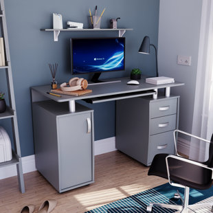 EBERN DESIGNS Jaimelyn Rectangle Computer Desk