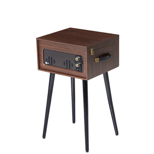 ARKROCKET AUDIO Arkrocket Discovery II Bluetooth Record Player Stand with 3-Speed Turntable