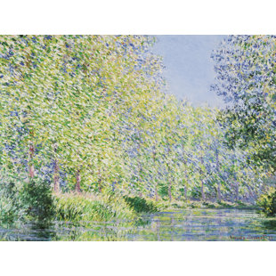 LARK MANOR™ " The Epte River Near Giverny " by Claude Monet