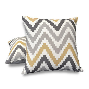 AIKING Chevron Reversible Pillow Cover (Set of 2)