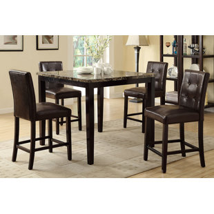 F&L HOMES STUDIO Abioyanni 5 - Piece Dining Set