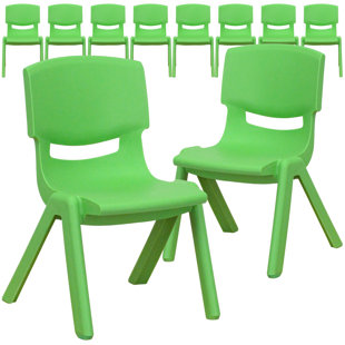 ISABELLE & MAX™ Demaio Goddard Plastic Stackable Preschool Chairs (Set of 10)