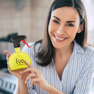 EVO OIL SPRAYER 6oz. Glass Single Oil / Vinegar Cruet