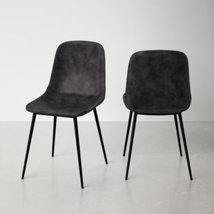 AEON FURNITURE Max Solid Back Side Chair (Set of 2)