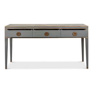 SARREID LTD Shagreen 64'' Solid Wood Console Table