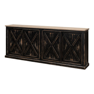 SARREID LTD Cape Town 87'' Solid Wood Sideboard