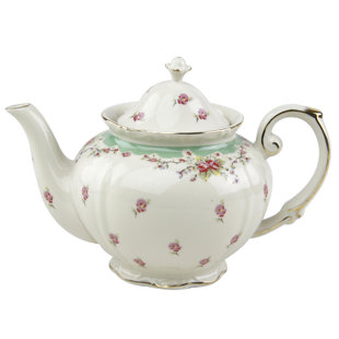 Grace's Tea Ware 40oz. Floral Teapot