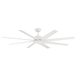 MODERN FORMS Roboto XL Indoor/Outdoor 8-Blade Smart Ceiling Fan 70" and Remote Control Included