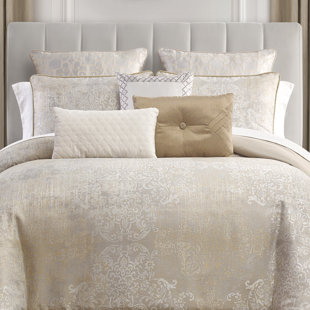 WATERFORD BEDDING Maritana 3 Piece Polyester Pillow Cover & Insert Set
