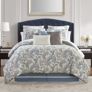 WATERFORD BEDDING Florence Floral Comforter Set