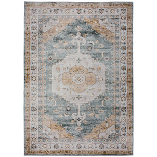 DECOMALL ARIEL Vintage Persian Area Rugs Orange