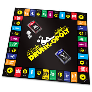 IMAGINATION GAMES Drunk-opoly Adult Drinking Board Game