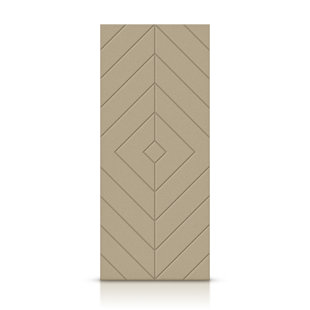 CALHOME Hollow Paneled Painted Standard Door