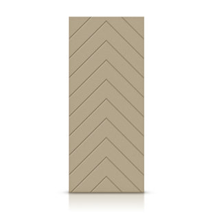 CALHOME Hollow Paneled Painted Standard Door