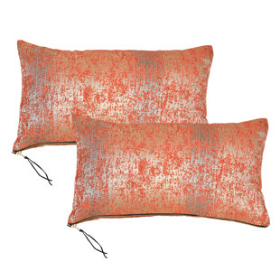 HOME SOFT THINGS Jacquard Chenille Reversible Pillow Cover (Set of 2)