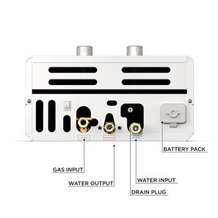 ECCOTEMP SYSTEMS LLC Eccotemp Luxe 3 GPM Liquid Propane Tankless Water Heater