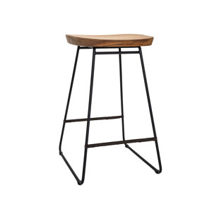 OASIQ Bryggen Teak Patio Bar Stool