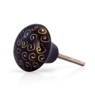 MASCOT HARDWARE 1 1/2" Diameter Mushroom Cabinet Knob