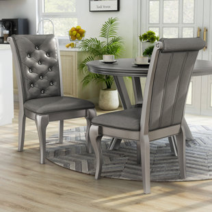 ETTA AVENUE™ Kane Tufted Side Chair (Set of 2)