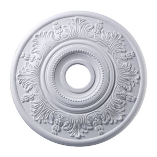 LANDMARK LIGHTING 21" Laureldale Medallion in White