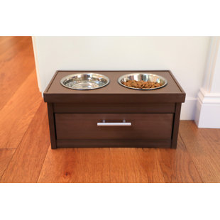 ARCHIE & OSCAR™ Achilles Piedmont 2-Bowl Elevated Dog Diner with Storage Drawer